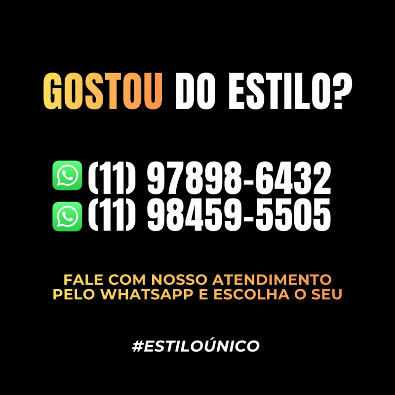 Gostou do estilo? Fale no WhatsApp