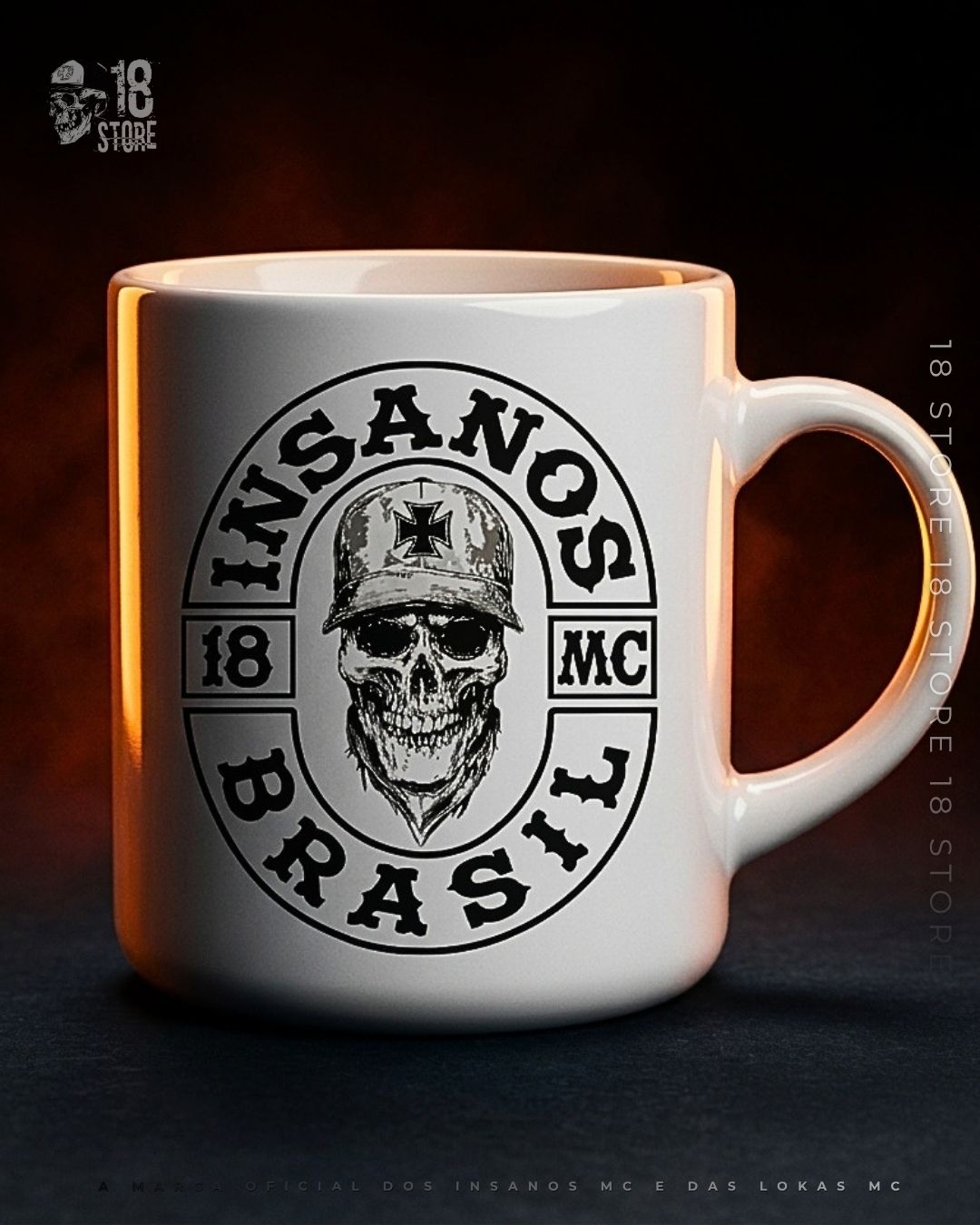 Caneca Brasão Insanos Mc
