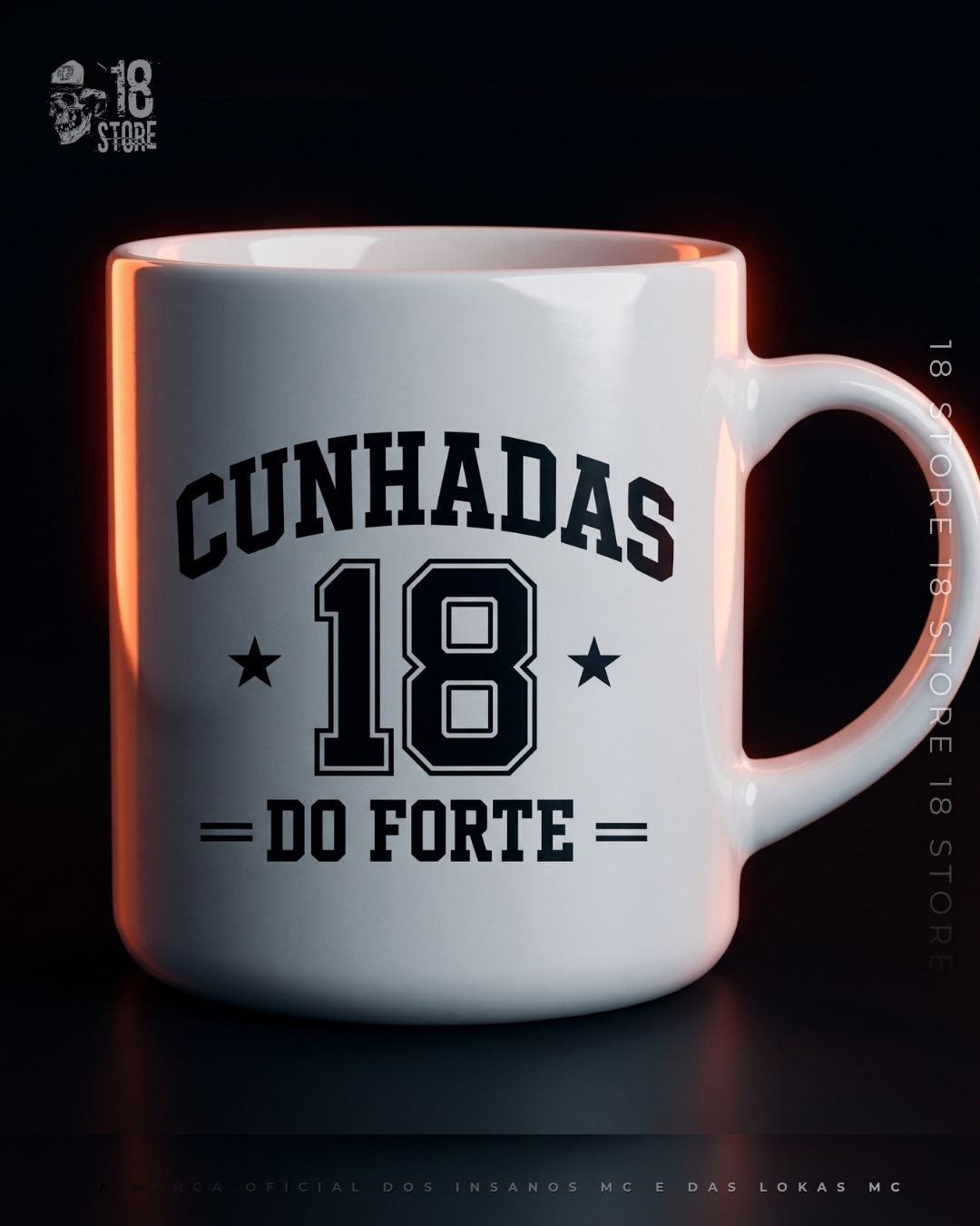 Caneca Cunhadas 18 Forte