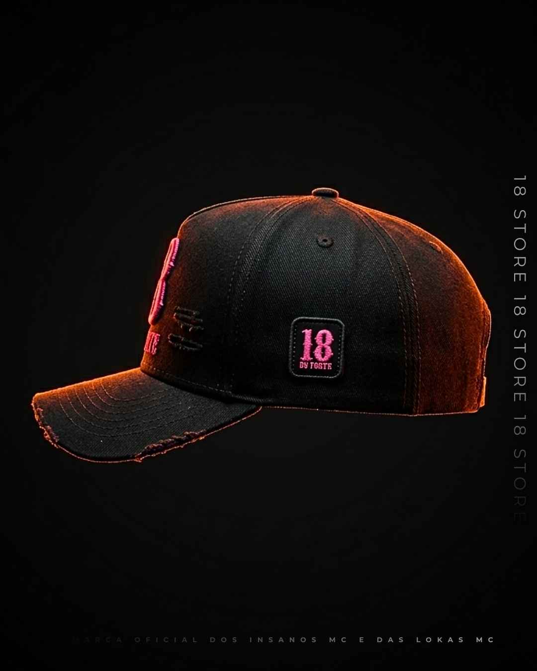 Boné 18 Do Forte – Pink