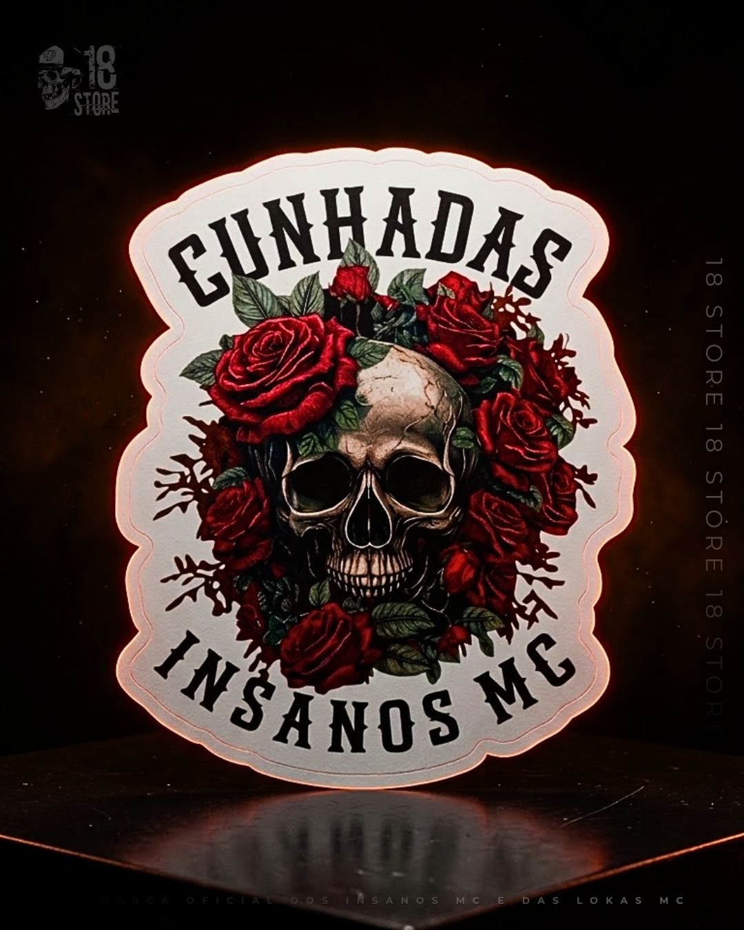 Adesivos Kit 10 Peças Cunhadas